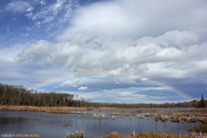 Rainbow at Many Glaciers